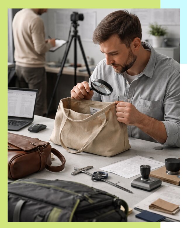 Сертификация сумок в Одинцове, оформление и получение сертификатов