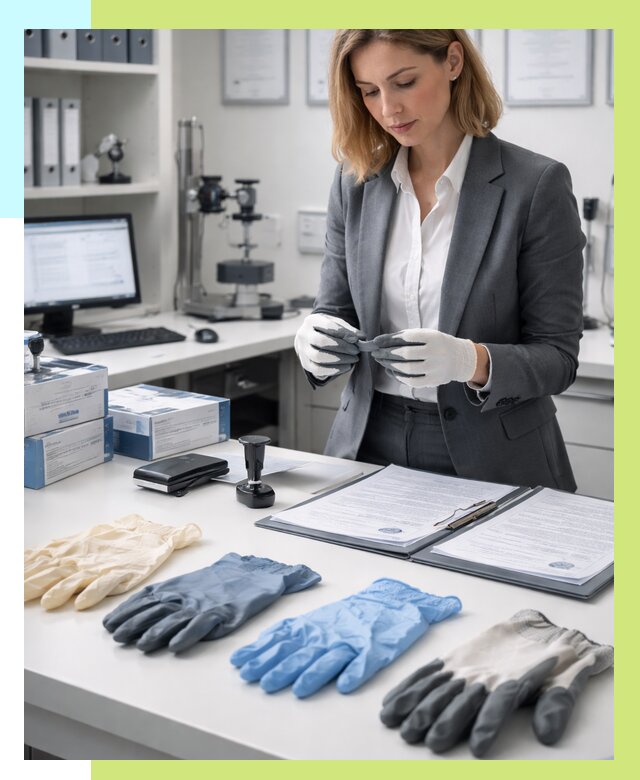 Сертификация перчаток в Одинцове от 8803 р. | Алешин-Днц