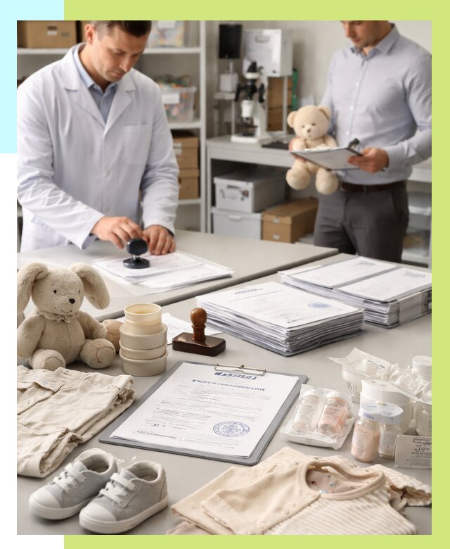 Сертификация детских товаров в Одинцове от 15534 р. | Алешин-Днц