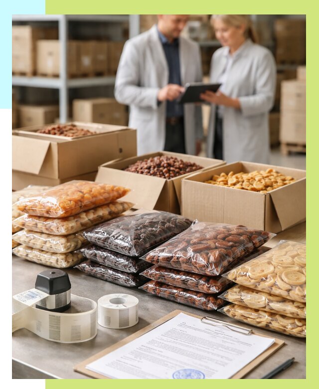 Сертификация сухофруктов в Одинцове от 12427 р. | Алешин-Днц под ключ