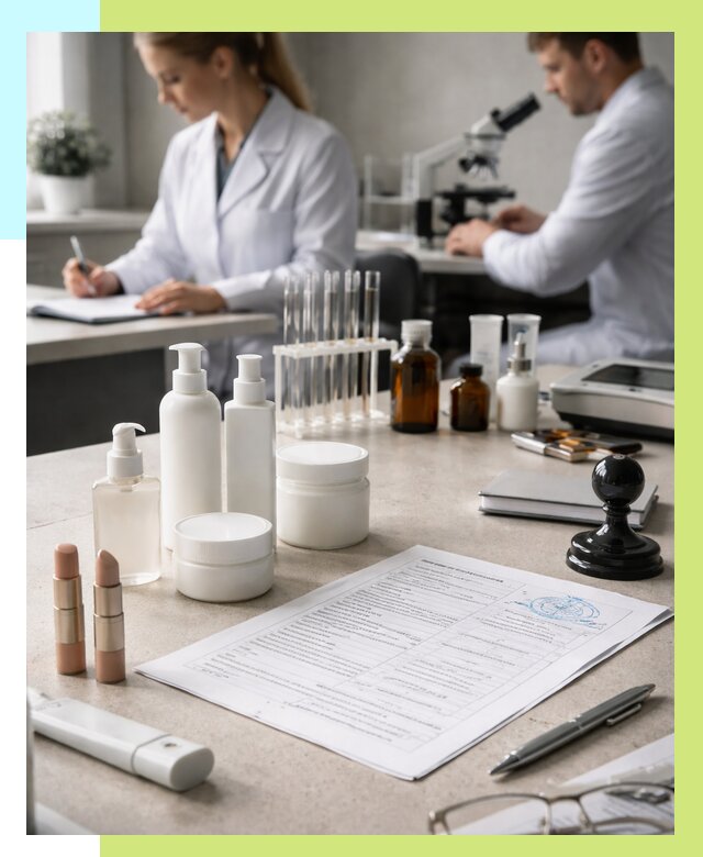 Сертификация косметики в Одинцове от 20712 р. - Алешин-Днц