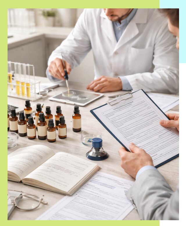Сертификация эфирных масел и документация качества в Одинцове