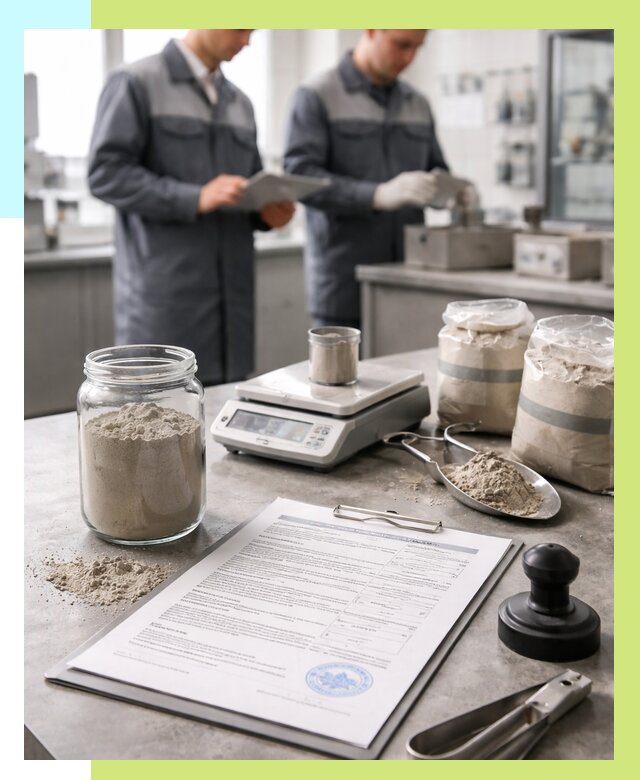 Сертификация цемента в Одинцове от 20712 р. | Алешин-Днц