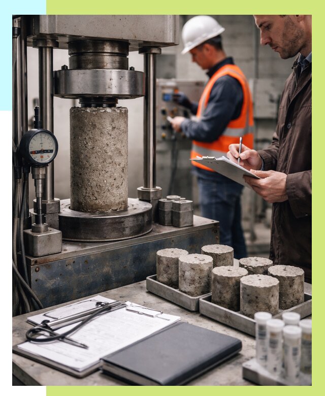 Сертификация бетона в Одинцове от 31068 р. сертификат | Алешин-Днц