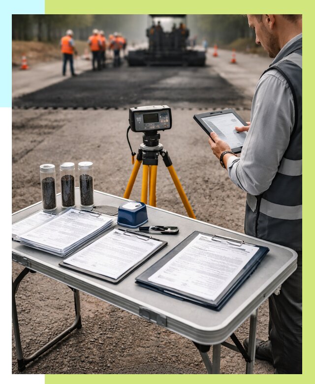 Сертификация асфальта в Одинцове от 25890 р. | Алешин-Днц