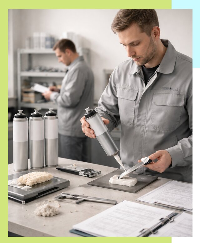 Сертификация монтажной пены и соответствие стандартам в Одинцове