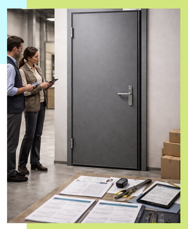 Сертификация противопожарных дверей в Одинцове от 9320 р. | Алешин-Днц