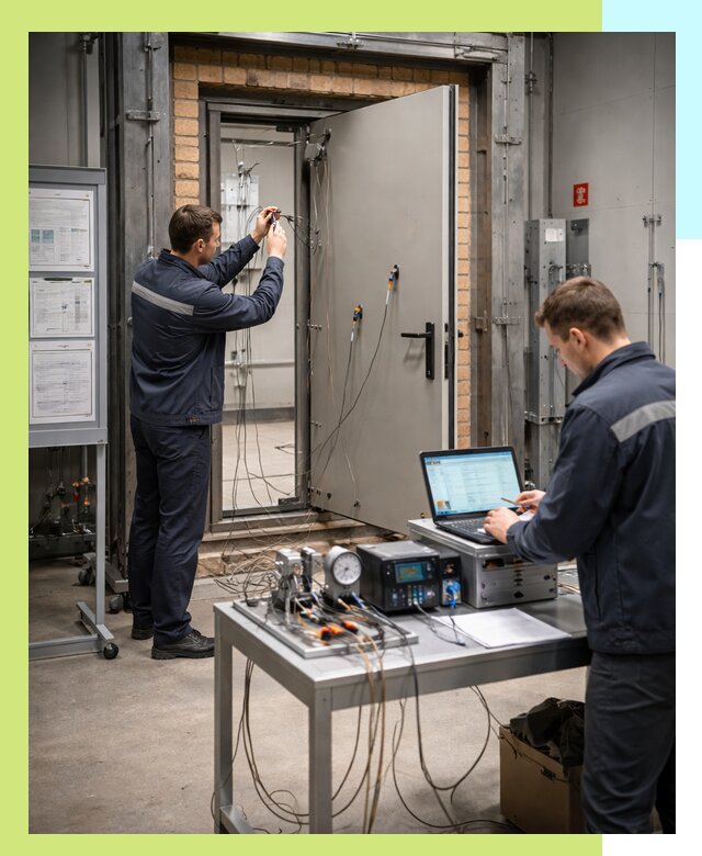 Сертификация противопожарных дверей в Одинцове по ГОСТ и ТР