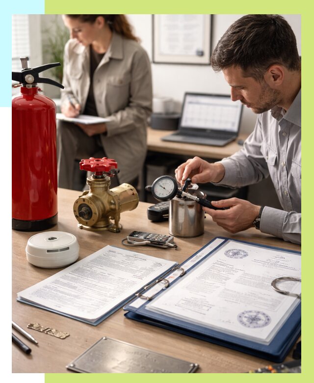 Сертификация пожарного оборудования в Одинцове от 15534 р.|Алешин-Днц