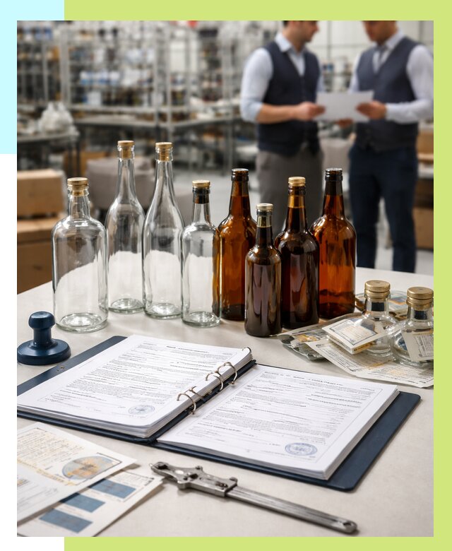 Сертификация стеклянных бутылок в Одинцове от 25890 р. | Алешин-Днц