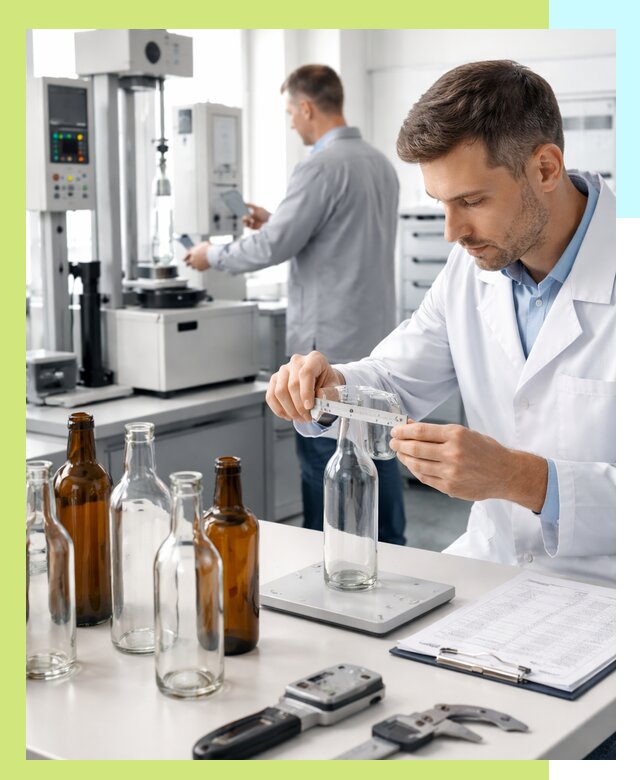 Сертификация стеклянных бутылок и сопутствующей упаковки в Одинцове