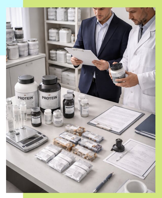 Сертификация спортивного питания в Одинцове от 15534 р., Алешин-Днц