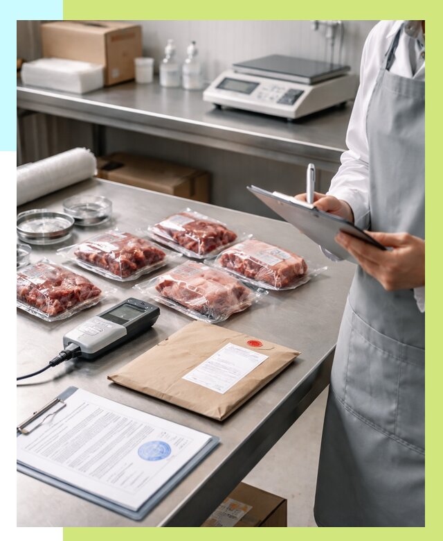 Сертификат на мясо и декларация в Одинцове от 8803 р. | Алешин-Днц