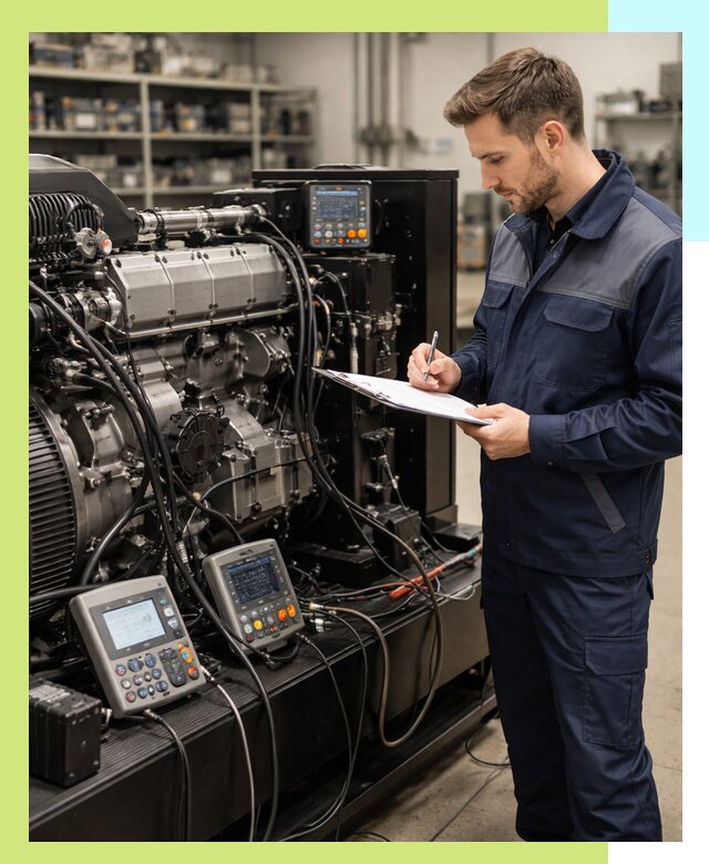 Сертификация дизельных генераторов и их оборудования в Одинцове