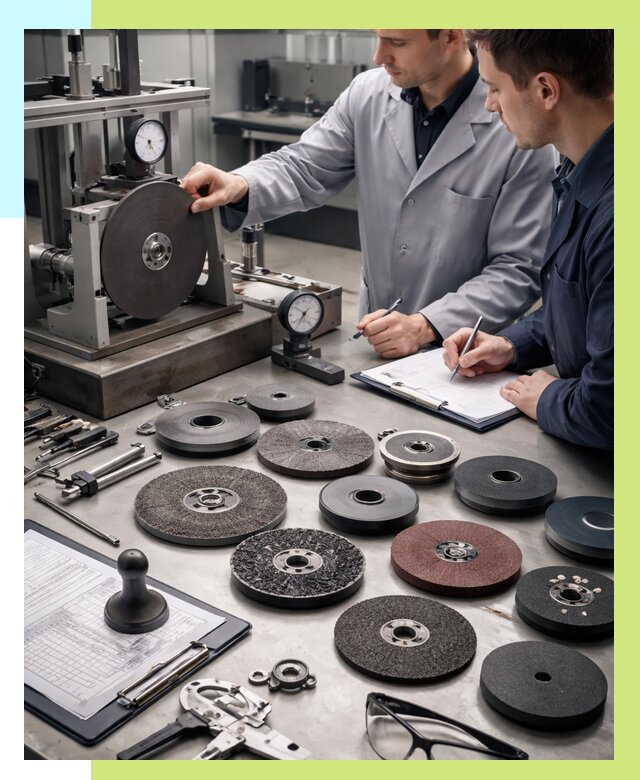 Сертификация абразивного инструмента в Одинцове от 15534 р. Алешин-Днц