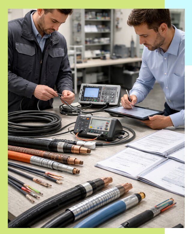 Сертификация кабеля и электропроводки в Одинцове под ключ