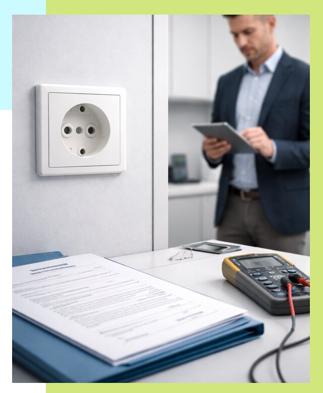 Сертификация розеток в Одинцове от 8803 р. | Алешин-Днц