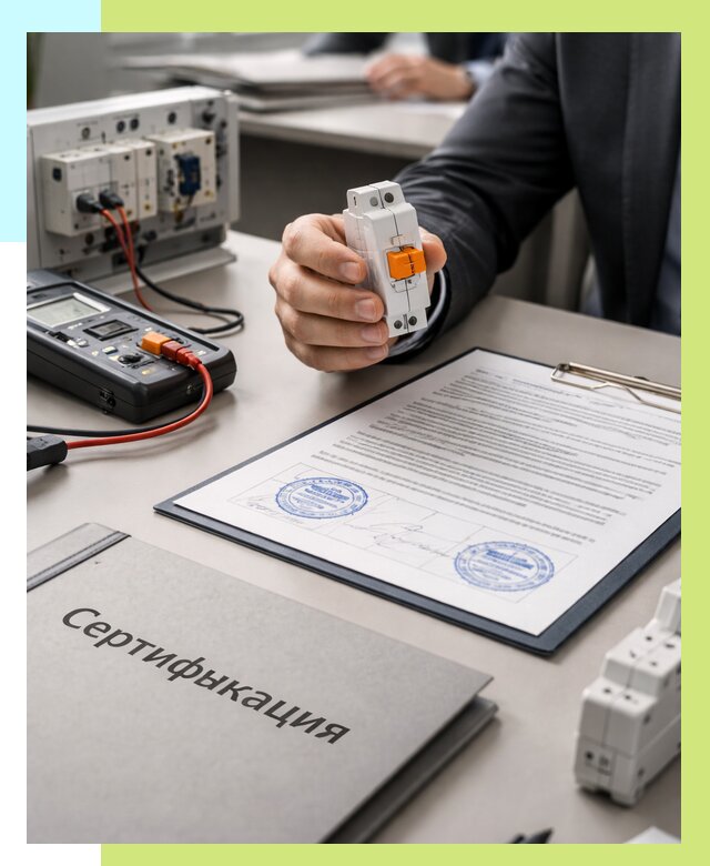 Сертификация выключателей под ключ в Одинцове от 15534 р. | Алешин-Днц