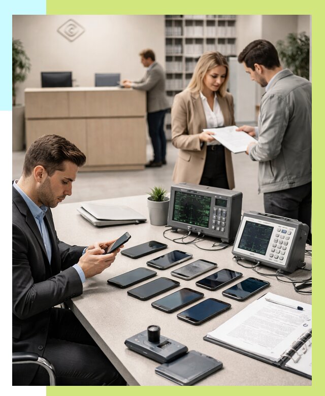 Сертификация телефонов в Одинцове от 25890 р. под ключ | Алешин-Днц