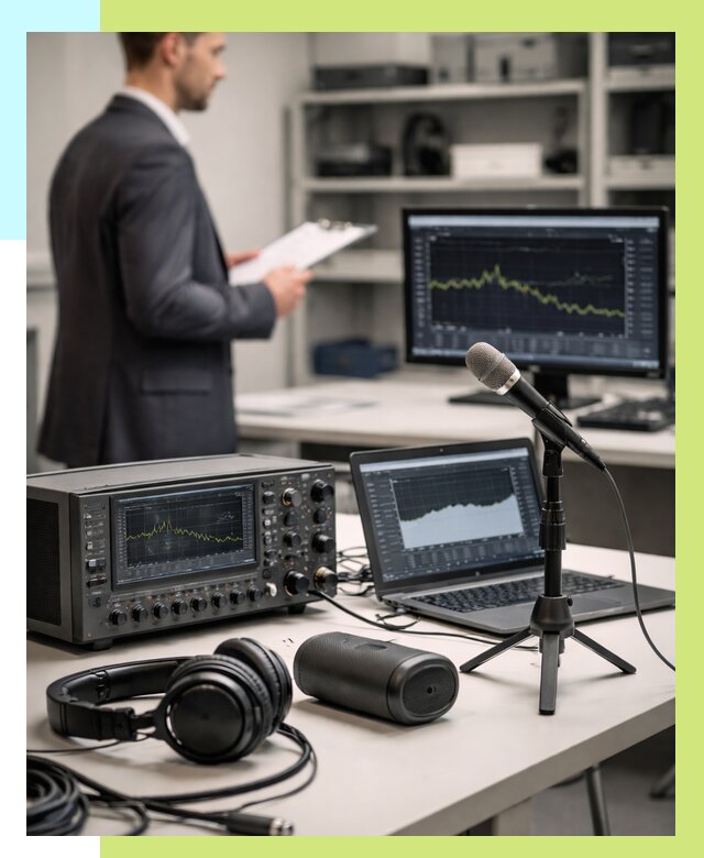 Сертификация аудиотехники в Одинцове от 15534 р., Алешин-Днц