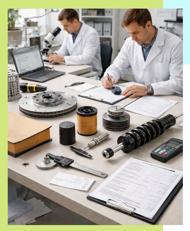 Сертификация автозапчастей и комплектующих в Одинцове по ГОСТ