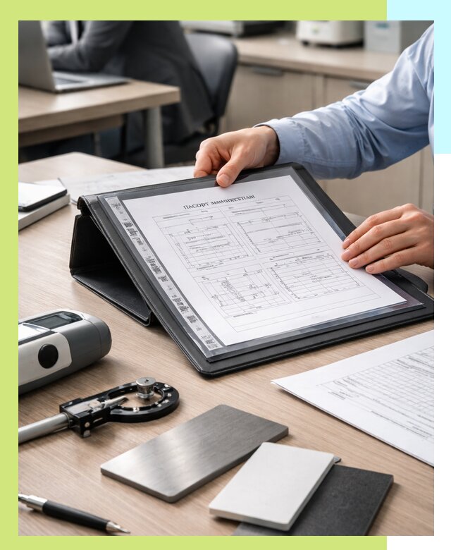 Оформление паспорта материала для продукции в Одинцове