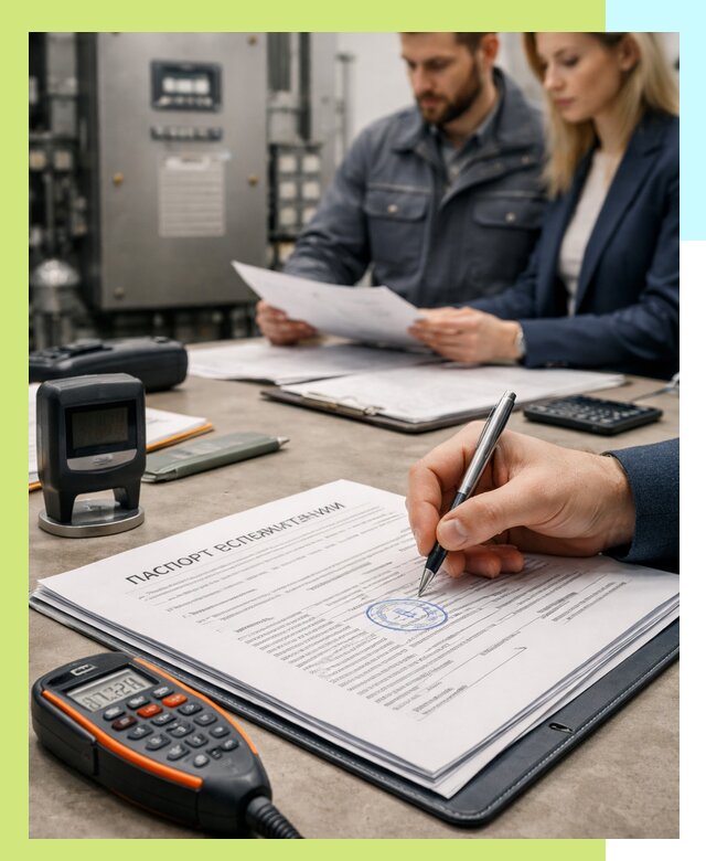 Оформление паспорта эксплуатации оборудования в Одинцове