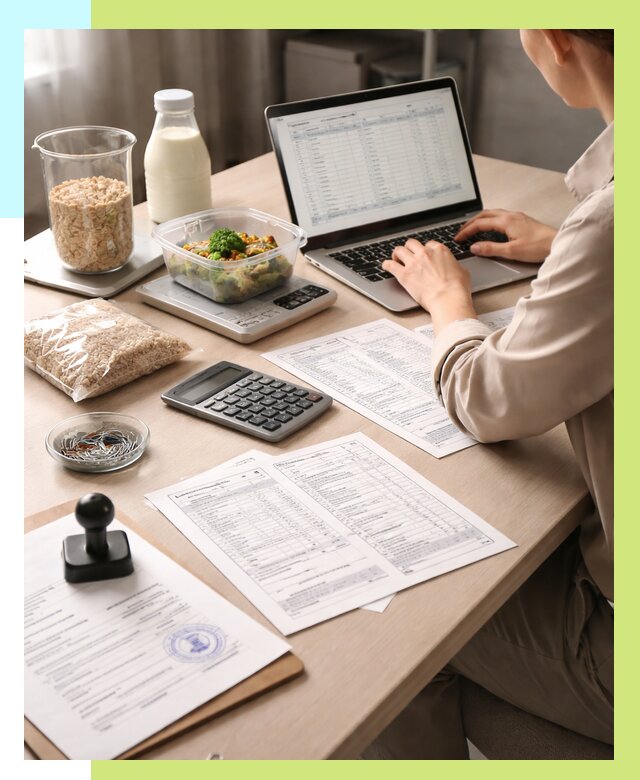 Просчет БЖУ для маркировки в Одинцове от 1553 р. | Алешин-Днц