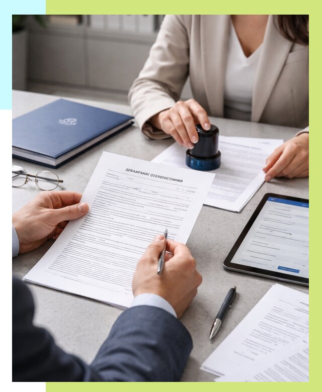 Декларация ГОСТ Р в Одинцове от 8803 р оформить в Алешин-Днц