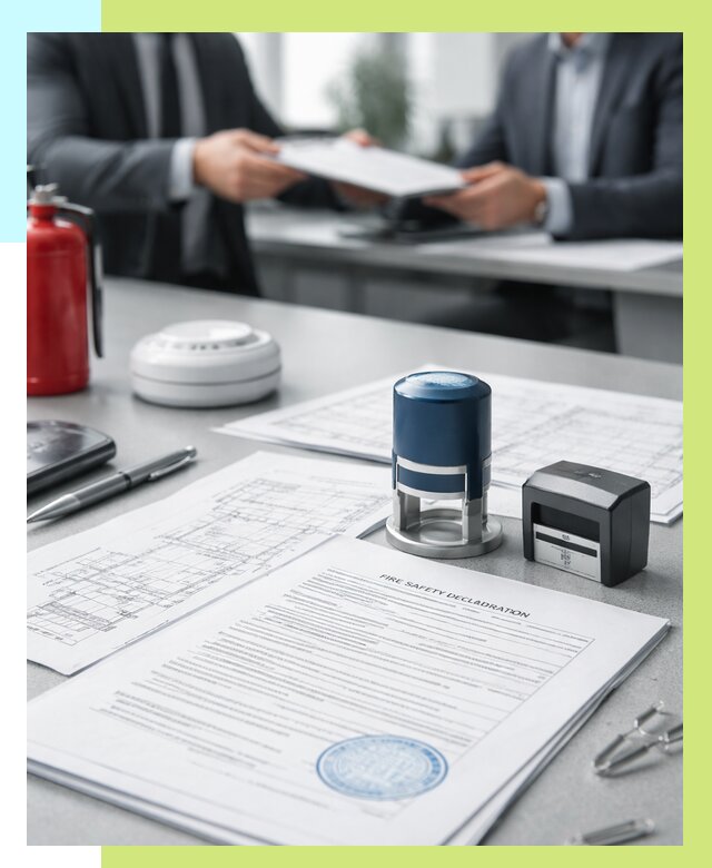 Декларация пожарной безопасности в Одинцове от 8285 р. | Алешин-Днц