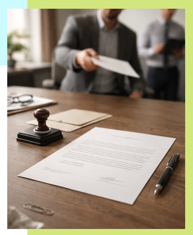 Отказное письмо по сертификации в Одинцове от 3625 р. | Алешин-Днц