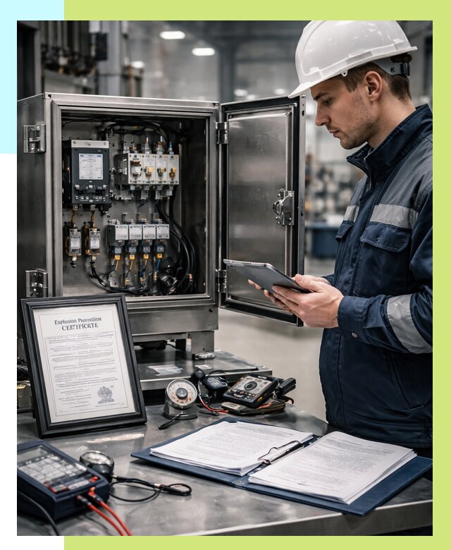 Сертификат взрывозащиты в Одинцове от 46602 р. | Алешин-Днц