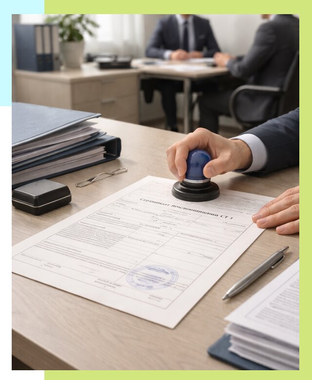 Сертификат происхождения СТ 1 в Одинцове от 4660 р. | Алешин-Днц