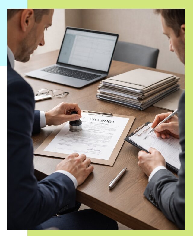 Сертификат ISO 9001 в Одинцове купить от 82848 р. | Алешин-Днц