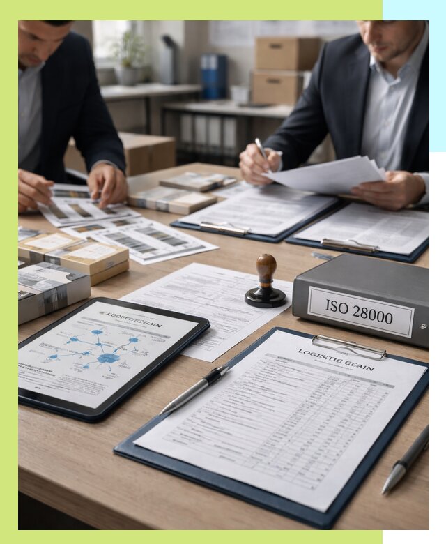 Получение сертификата ISO 28000 по безопасности цепи поставок в Одинцове