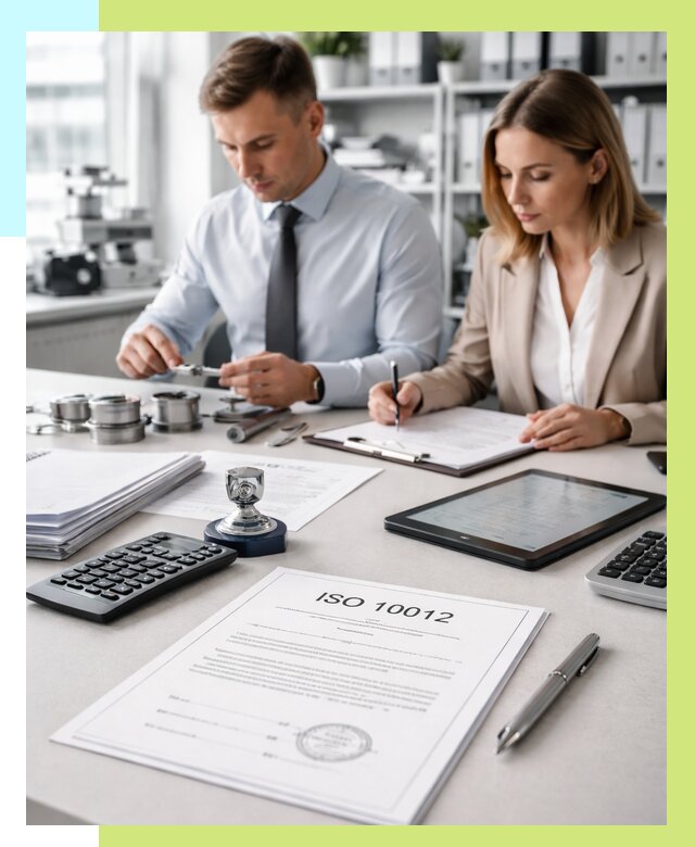 Сертификат ISO 10012 в Одинцове от 25890 р. — Алешин-Днц