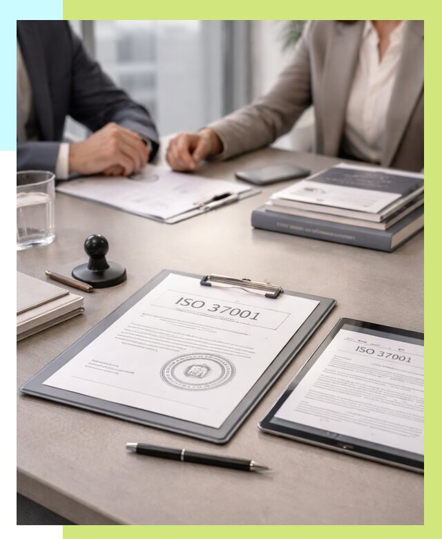 Сертификат ISO 37001 в Одинцове оформить от 124272 р. Алешин-Днц